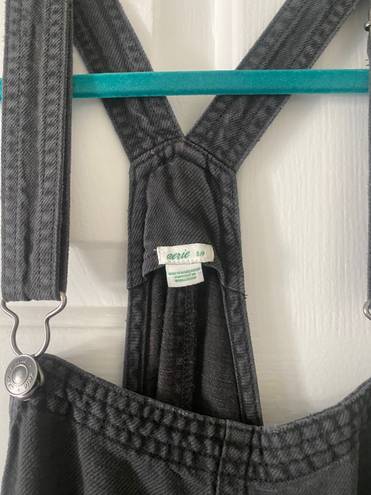 Aerie Black Overalls