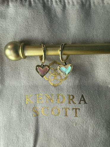 Kendra Scott Heart Earrings