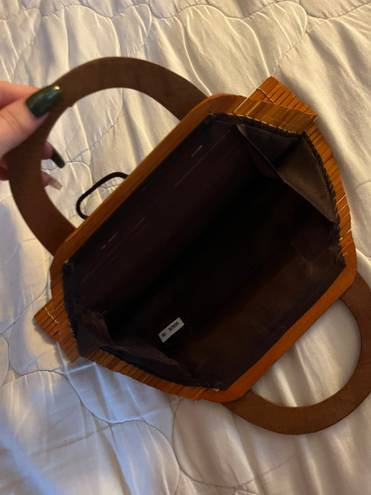 Vintage Wood Purse