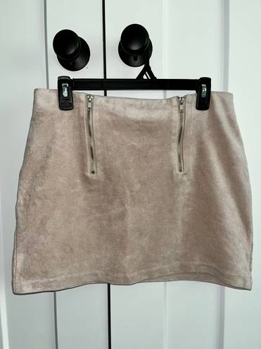 Forever 21 Suede Mini Skirt