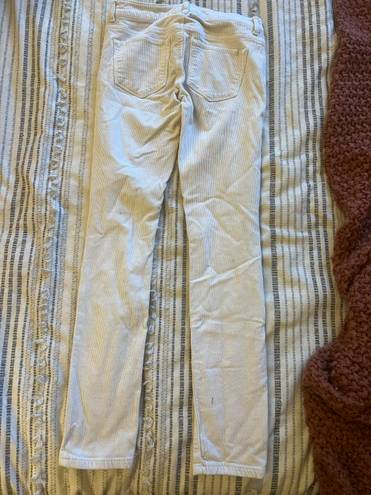 Mossimo Supply Co Cream Corduroy Pants 