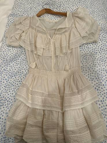 Love Shack Fancy Liv Cotton Ruffled Dress