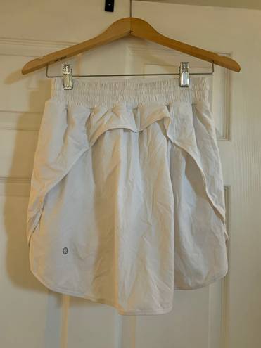 Lululemon White Tennis Skirt