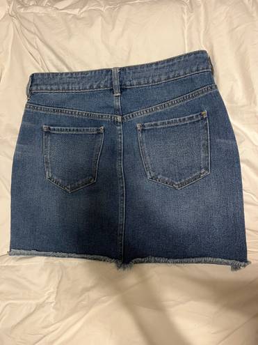 PacSun Blue Jean Skirt