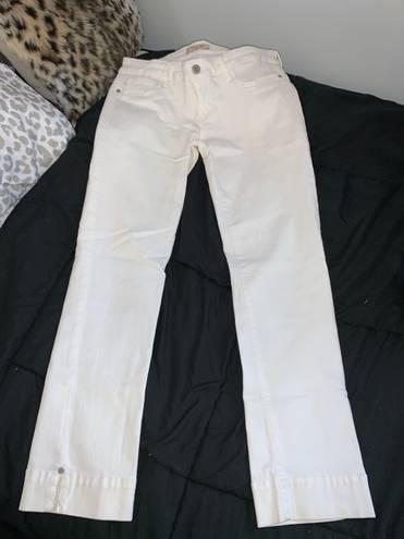 Guess White  Cropped Jeans