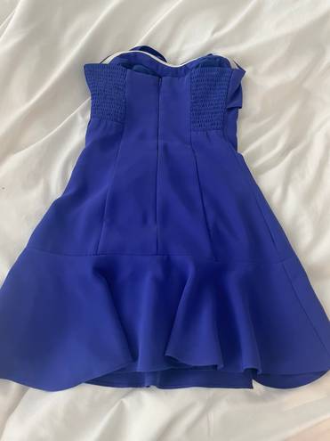 Amanda Uprichard Indigo Mini Dress