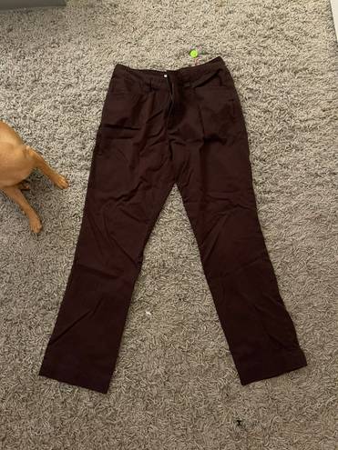 Dress Barn Brown Straight Legged Pants