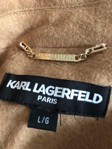 Karl Lagerfeld Long Wool Coat 