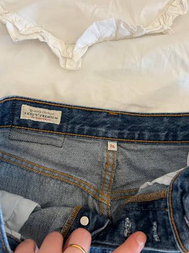 Levi’s Blue Jeans Denim Mini Skirt