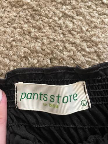 The Pants Store Black boutique strapless top