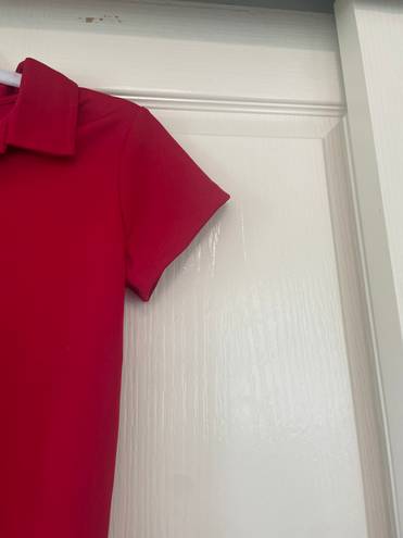 Nautica Red  Polo Shirt