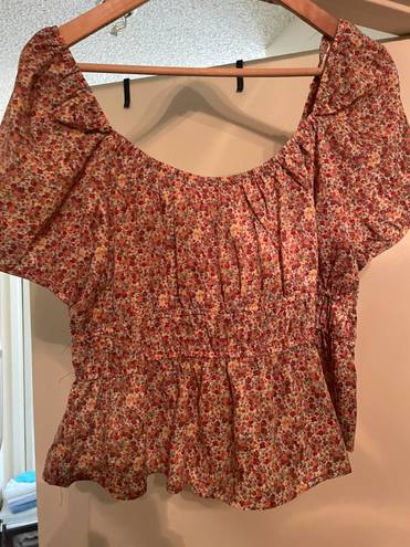 Bohme EUC Peplum Blouse