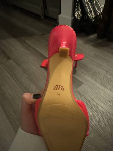 ZARA Pink Kitten Heels