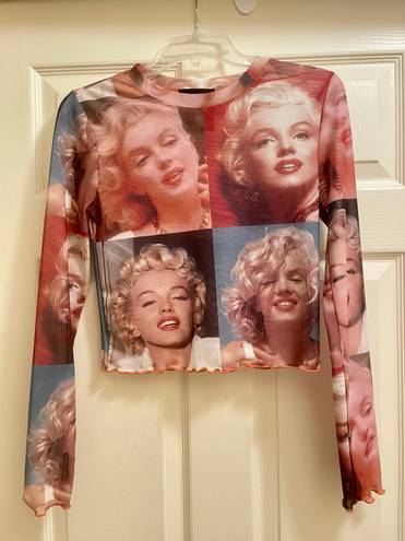 Marilyn Monroe NWOT  Mesh Top