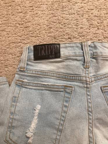 Tripp NYC NWT  Rough Fit Distressed Jeans