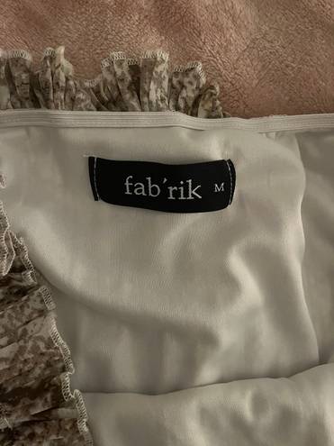 fab'rik strapless top