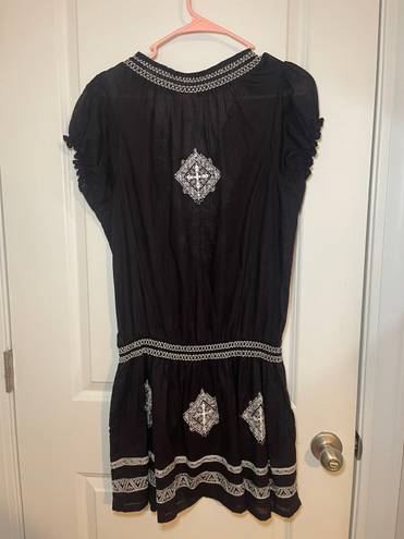 Romeo + Juliet Couture Boho Embroidered Mini Dress  Sz S