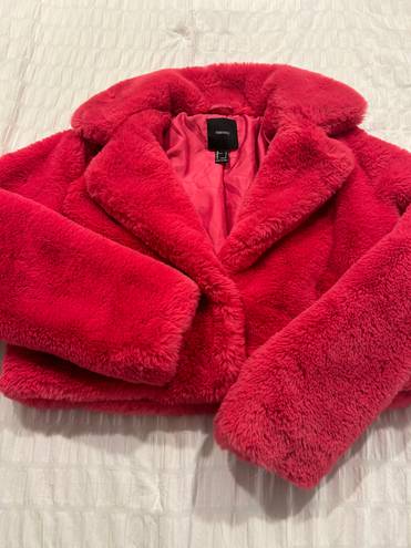 Forever 21 Fuzzy Jacket