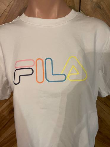 FILA Neon Logo Women’s Crew Neck T-Shirt