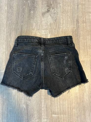 Arizona Black Jean Shorts