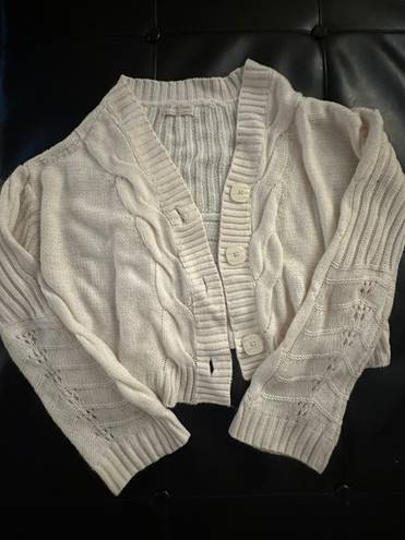 Cardigan Set White