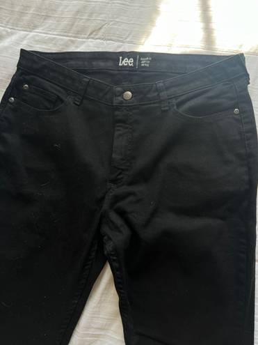 Lee Black Flare Jeans