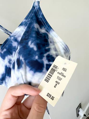 Aeropostale Tiedye Blue Bikini Top