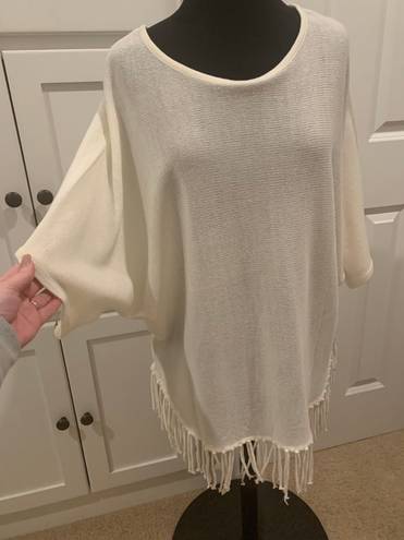 Valerie Stevens Valerie Steven’s Off White BoHo Sweater Size XL