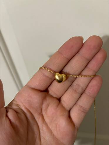 Kendra Scott Gold Heart Necklace