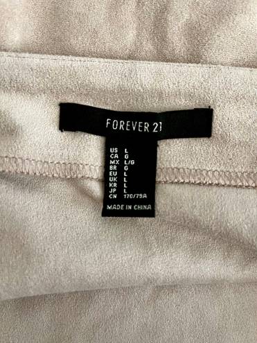 Forever 21 Suede Mini Skirt