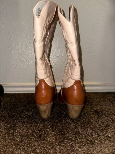 JustFab Cowgirl Boots 