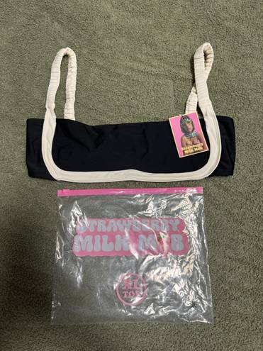 Strawberry Milk Mob Bikini Top Size XL