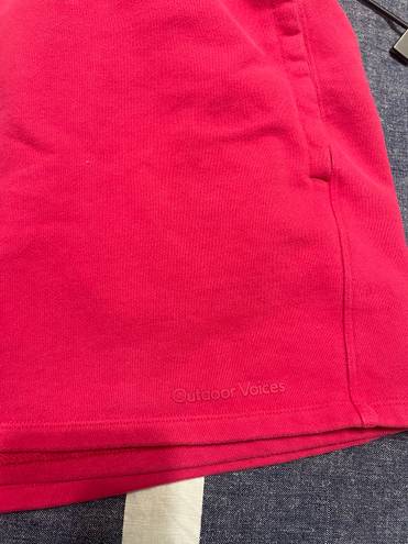 Outdoor Voices Pink Shorts