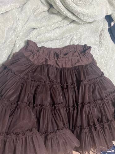 brown tutu Size M