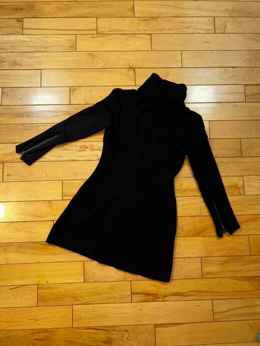 Boston Proper Black Turtleneck Dress