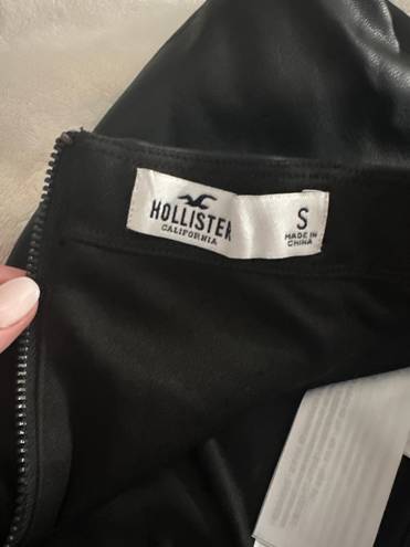 Hollister Faux Leather Skirt