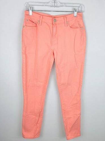 Gap  Melon Orange Cropped Skinny Jeans 25R