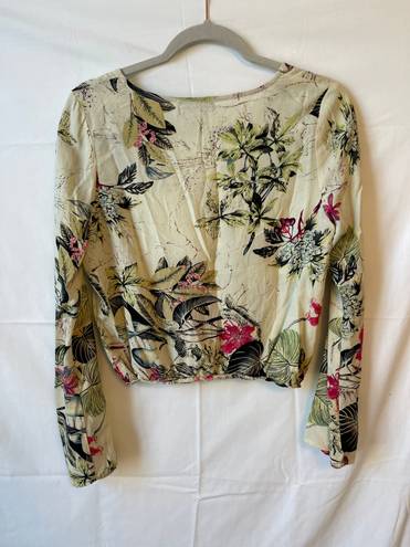 fab'rik  Tropical Flower Blouse