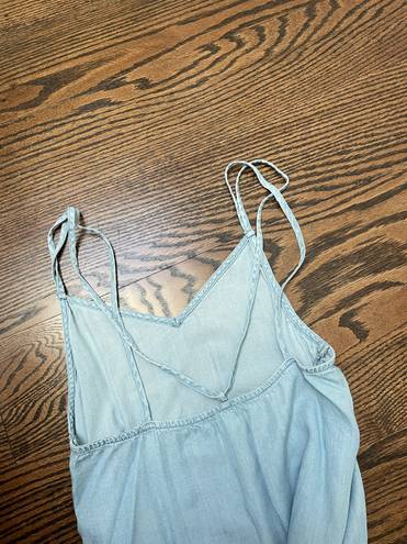 Aerie Denim Maxi Dress