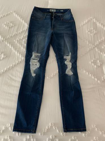 REWASH Distressed Skinny Jeans