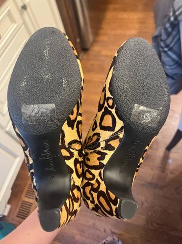 Sam Edelman Cheetah Print Booties