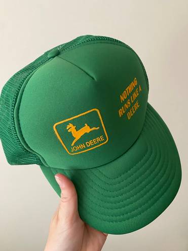 John Deere Green Tractor Hat