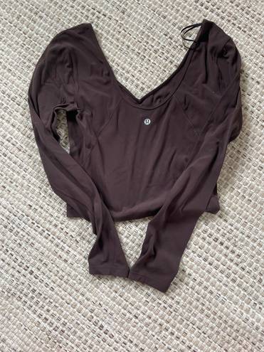 Lululemon Align Long Sleeve Shirt