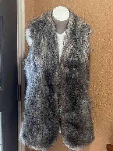 Banana Republic  brown furry vest