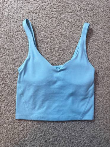 Gilly Hicks blue top