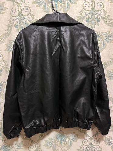 Vintage Leather Jacket Black