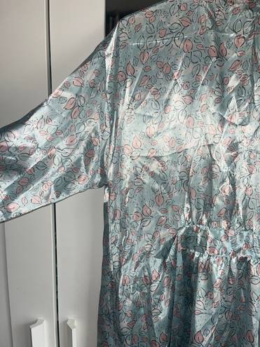 Thalia Sodi Floral Silk Robe