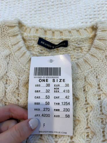 Brandy Melville Wool Knit Sweater