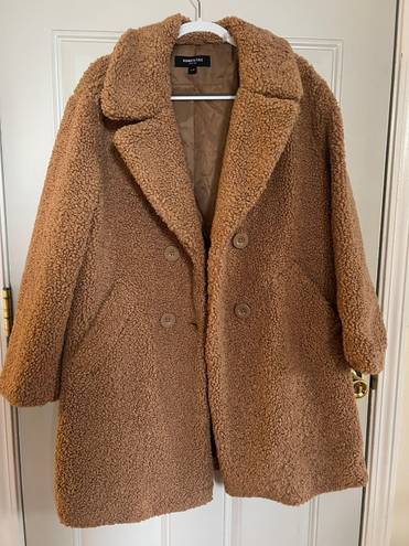 Kenneth Cole Faux Fur Teddy Coat