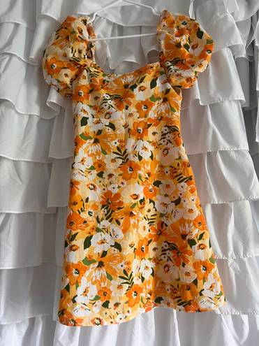 H&M Floral Mini Dress